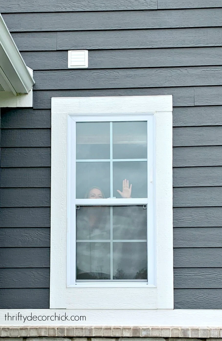 DIY private window frosting