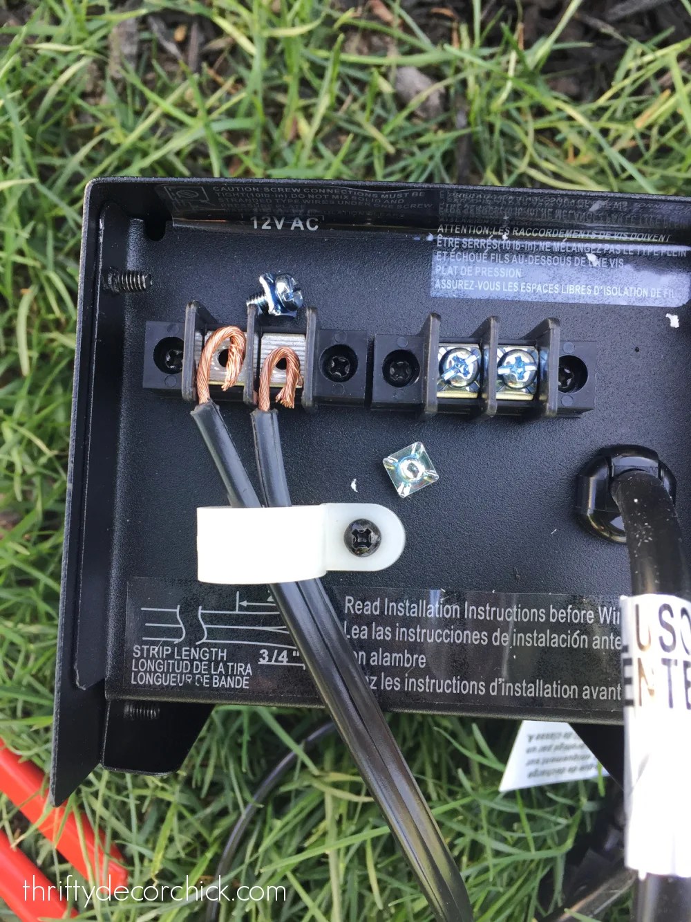 wiring power pack for landscape lights