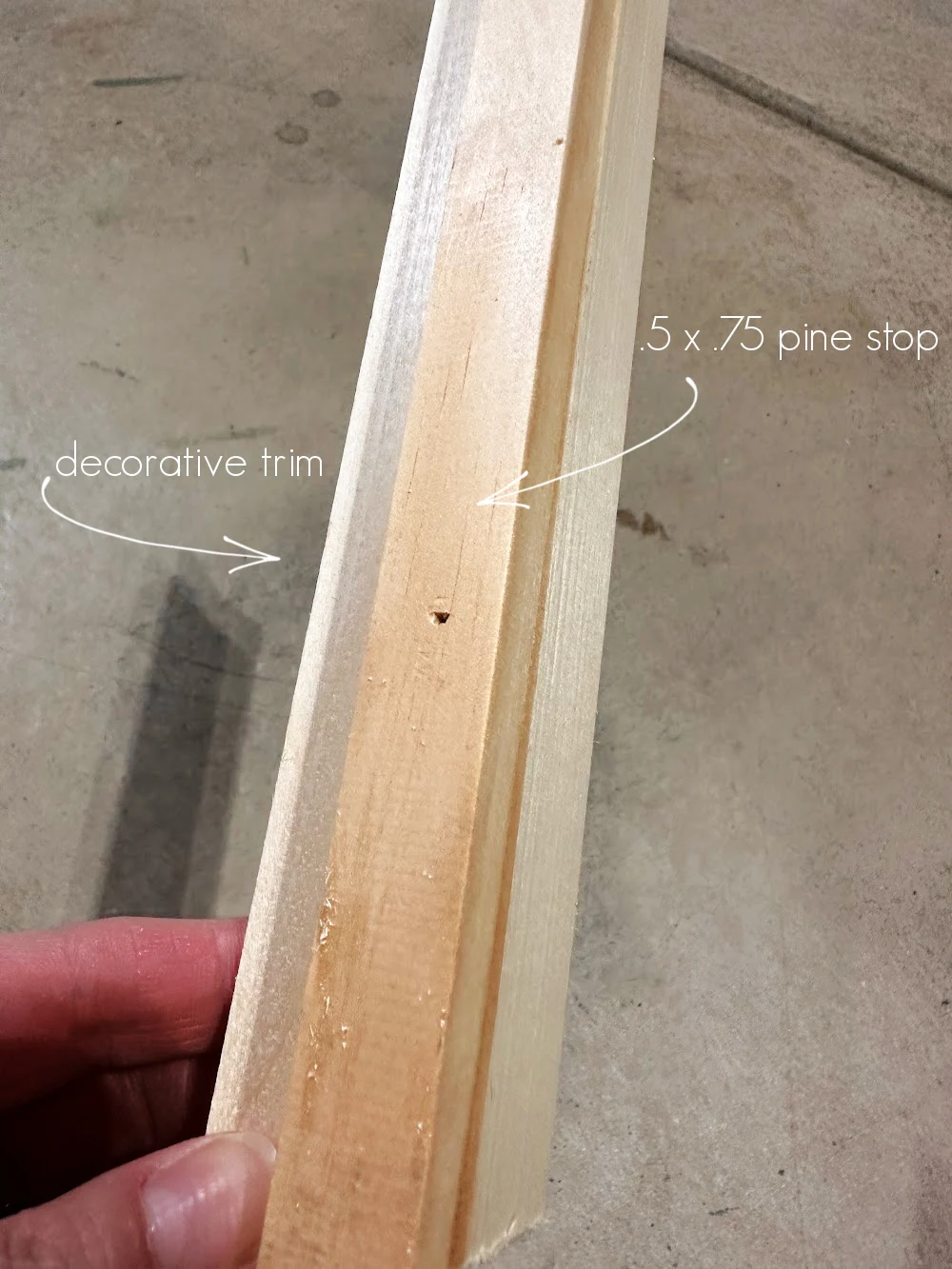 DIY TV frame molding