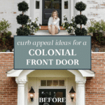 colonial front door decorating ideas