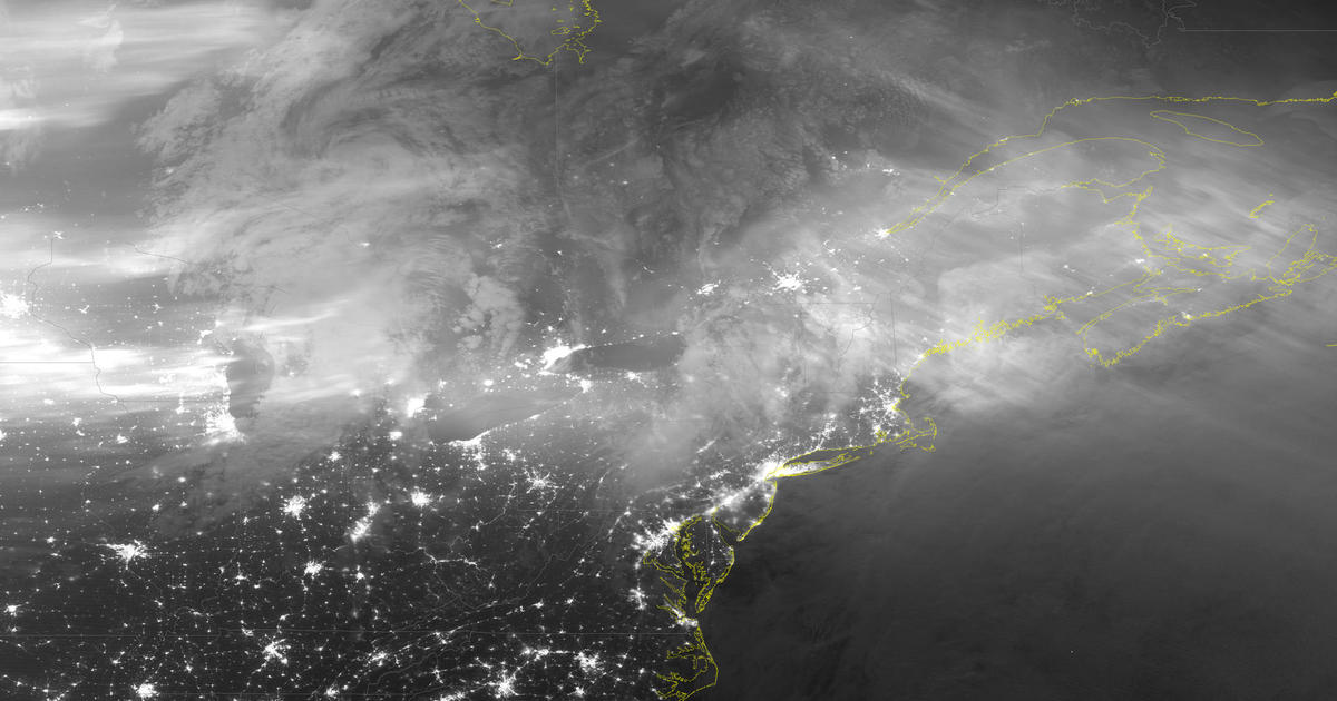 Satellite images show what the historic geomagnetic storm looked like from space