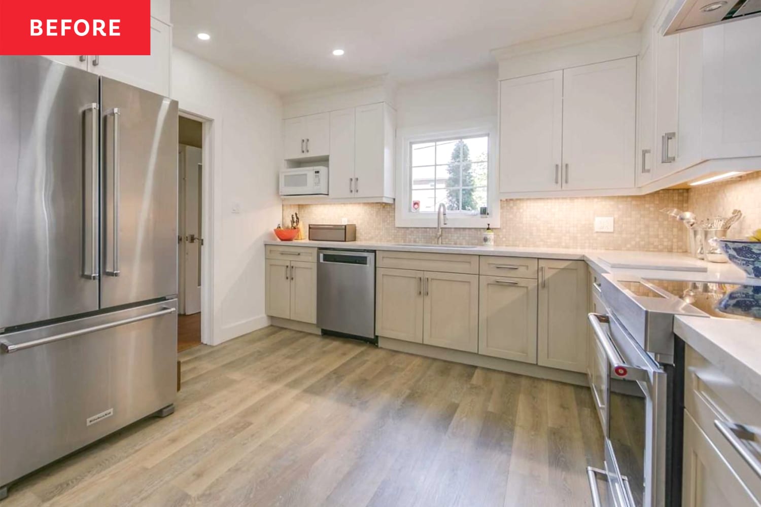 This Closed-Off Kitchen Loses a Load-Bearing Wall in a $36K Reno