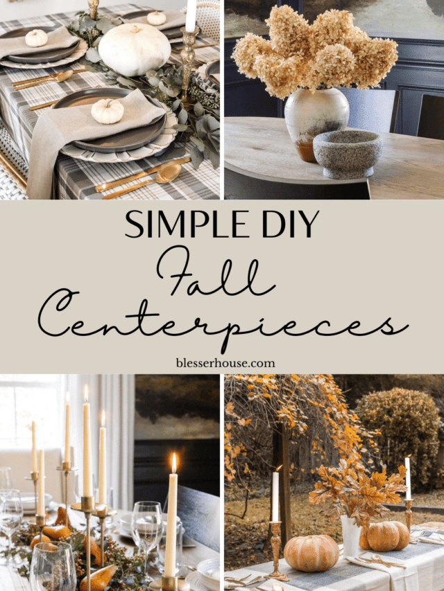 simple diy fall centerpieces