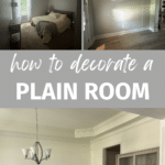 how to decorate a plain room