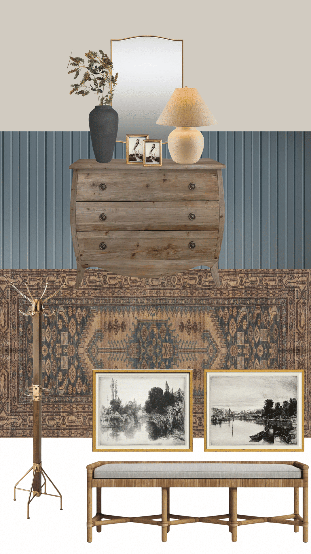 entryway decorating ideas mood board