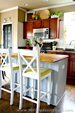 beadboard kitchen island