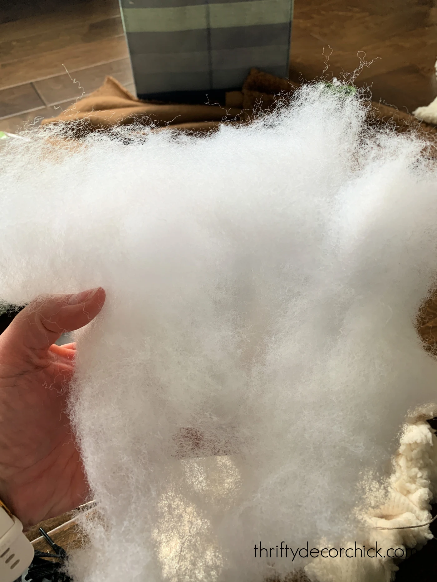 fluff up fiber fill