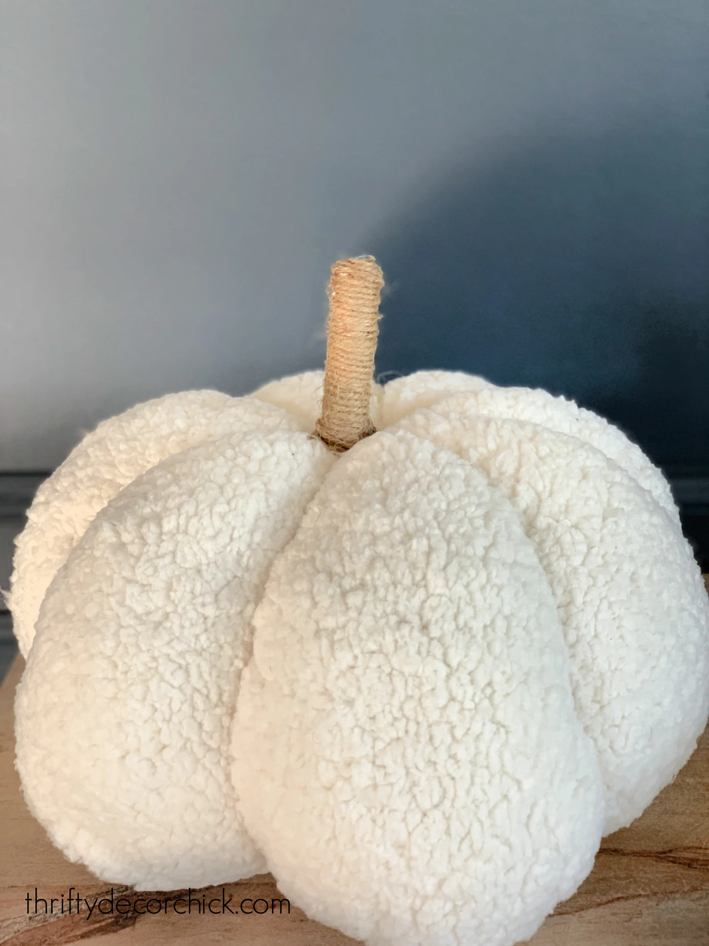 teddy bear fabric pumpkins