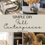 simple diy fall centerpieces