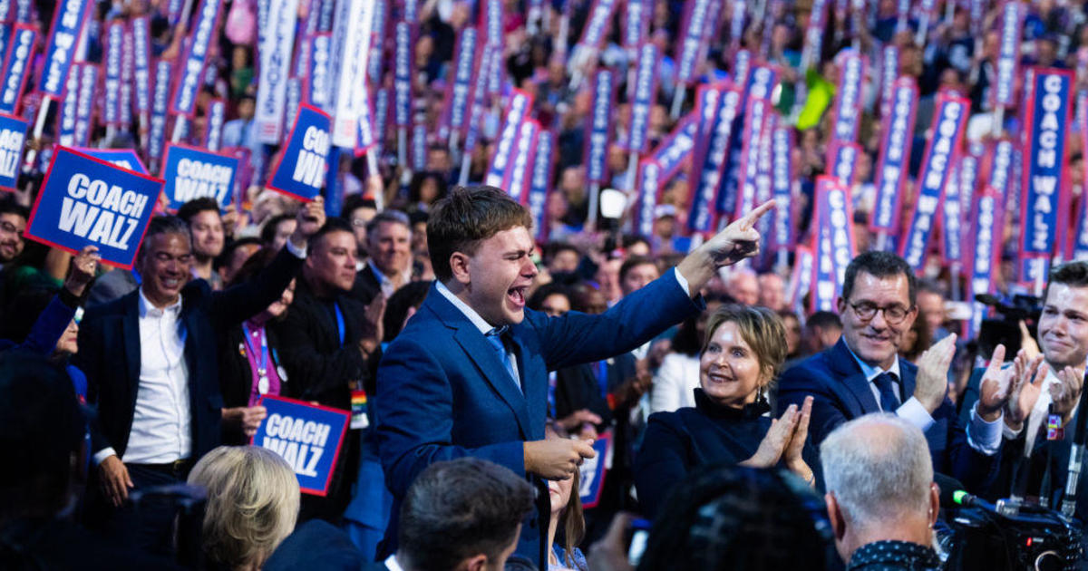 Tim Walz says he's "proud" of son Gus, who lives with neurodivergence, and his viral DNC moment