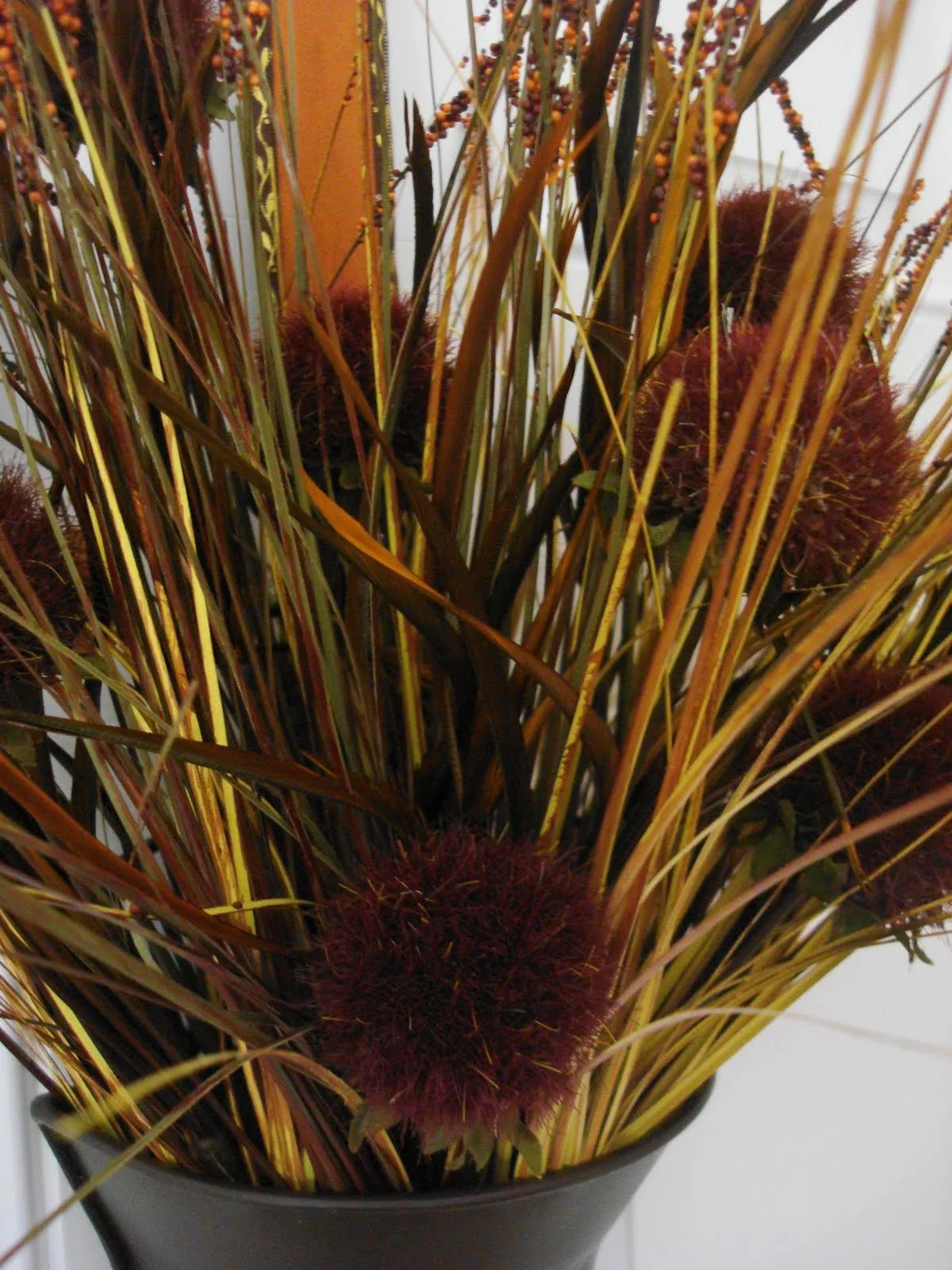 fall decor stems for door