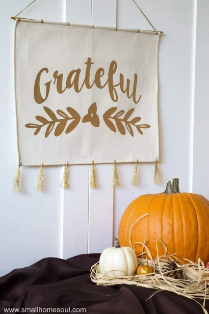 DIY fall placemat art