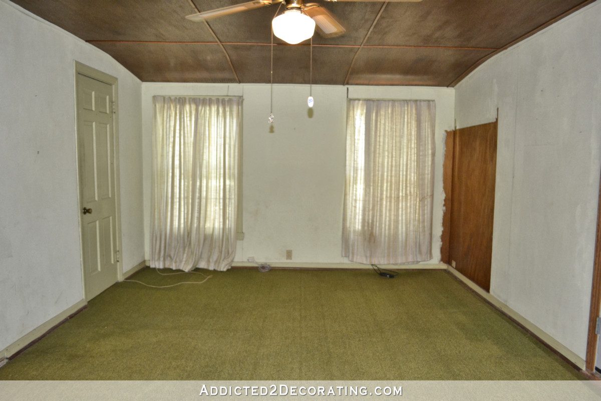 pantry remodel - original before 1 - back area of den before breakfast room remodel