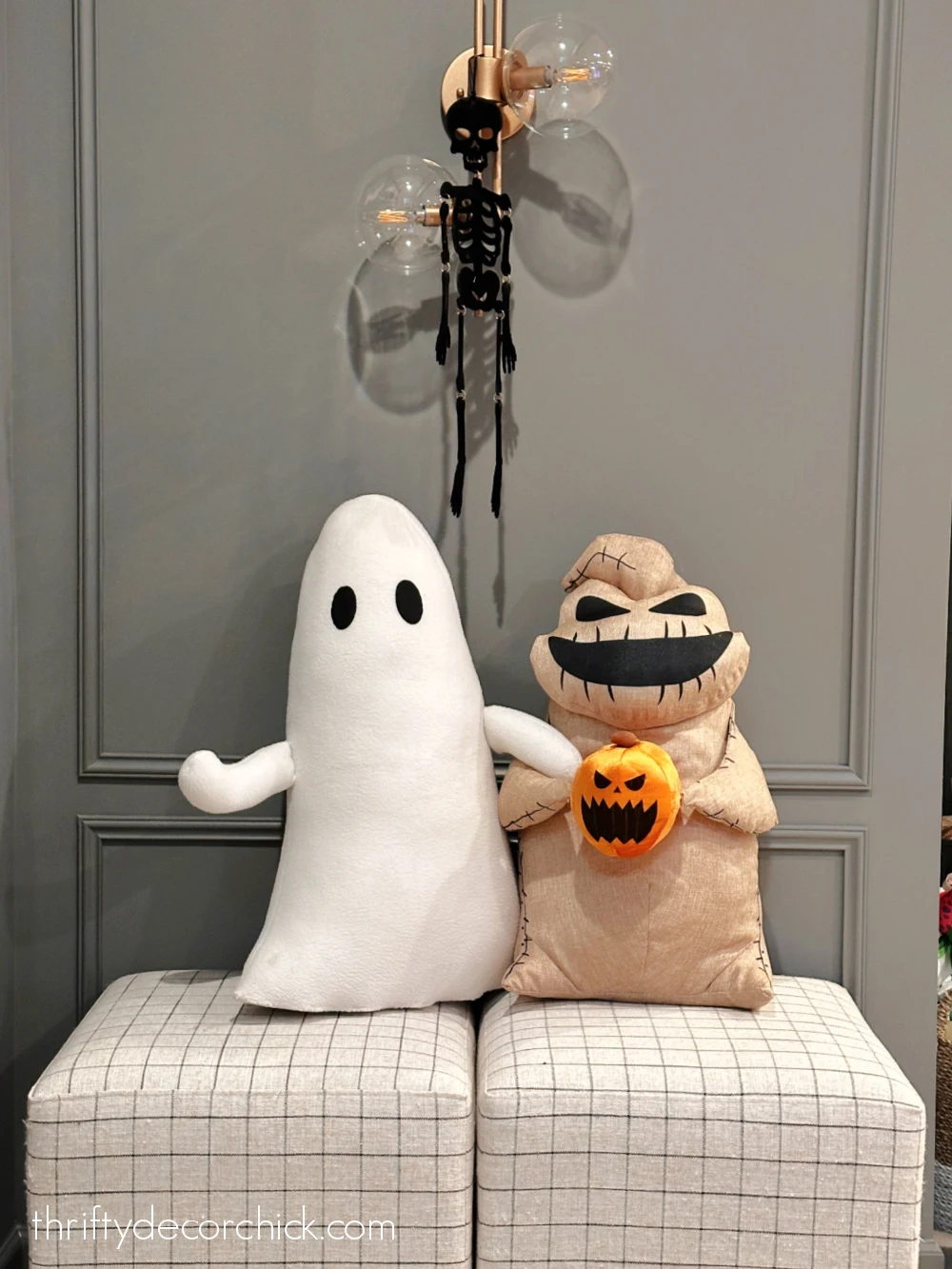 large soft ghost and oogie boogie