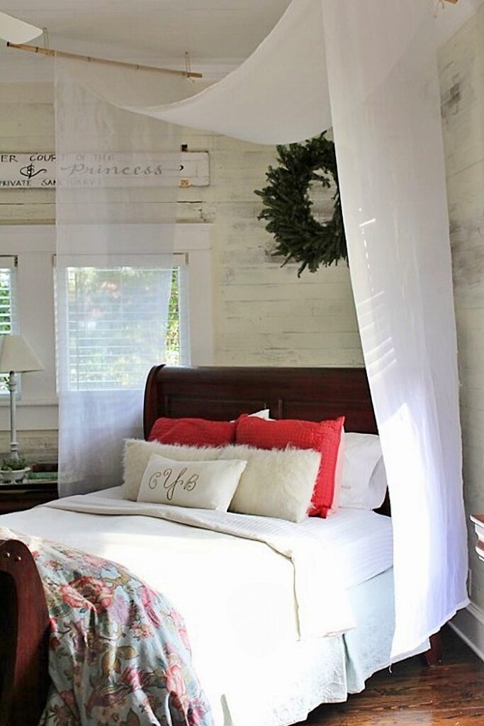 farmhouse style bedroom