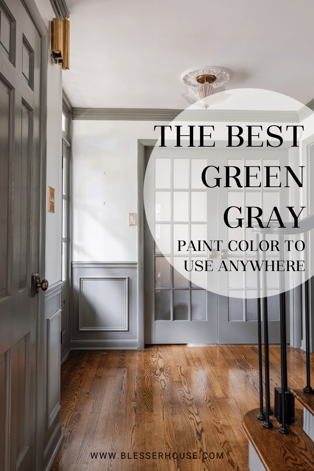 I Found the Perfect Green Gray Paint Color